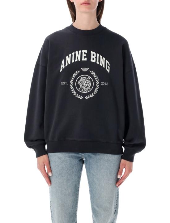  애니빙 긴팔 티셔츠 A0812679VTG3VINTAGE BL Black