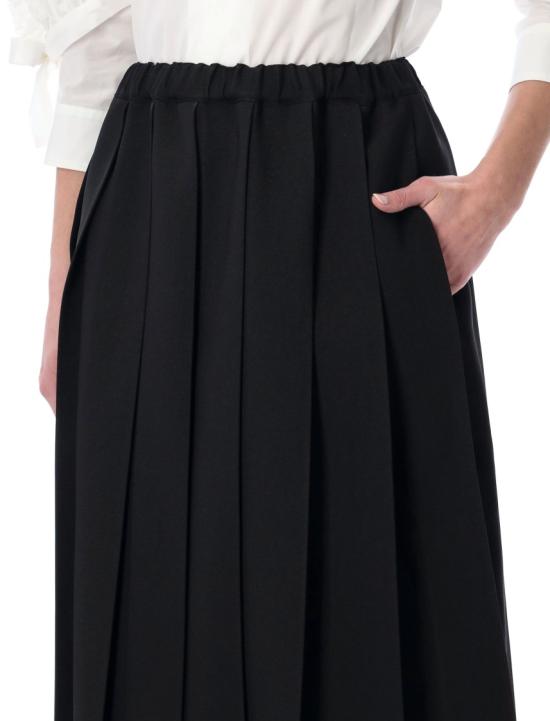 26SS 꼼데가르송 미디 스커트 NQS0021 Black - COMME DES GARCONS