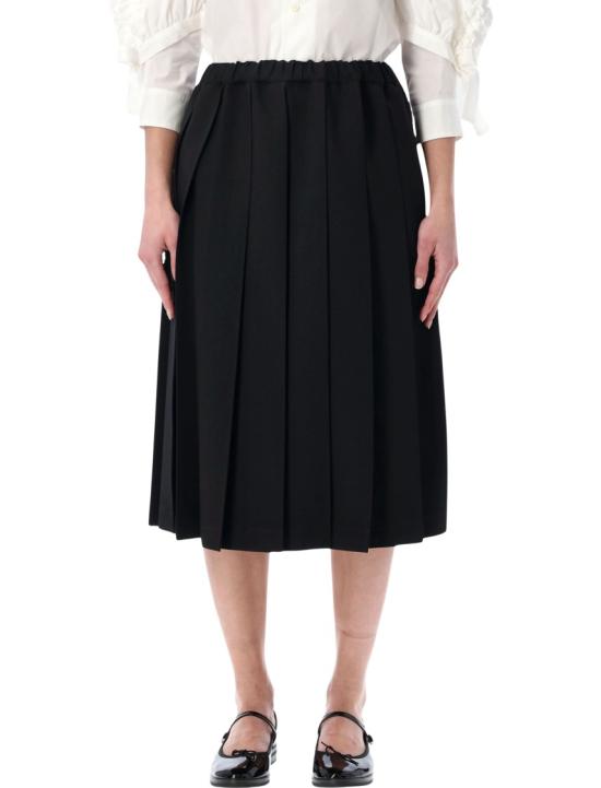 26SS 꼼데가르송 미디 스커트 NQS0021 Black