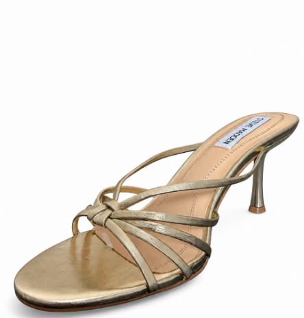 26SS 스티브매든 뮬/슬리퍼 SMSEDNA 378 CHAMP Champagne leather - STEVE MADDEN