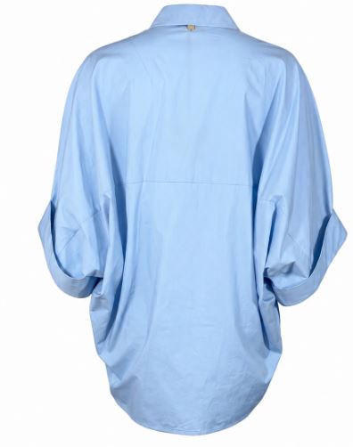 26SS 리우조 셔츠 CA6255 T039AP9580 Cielo azzurro - LIU JO