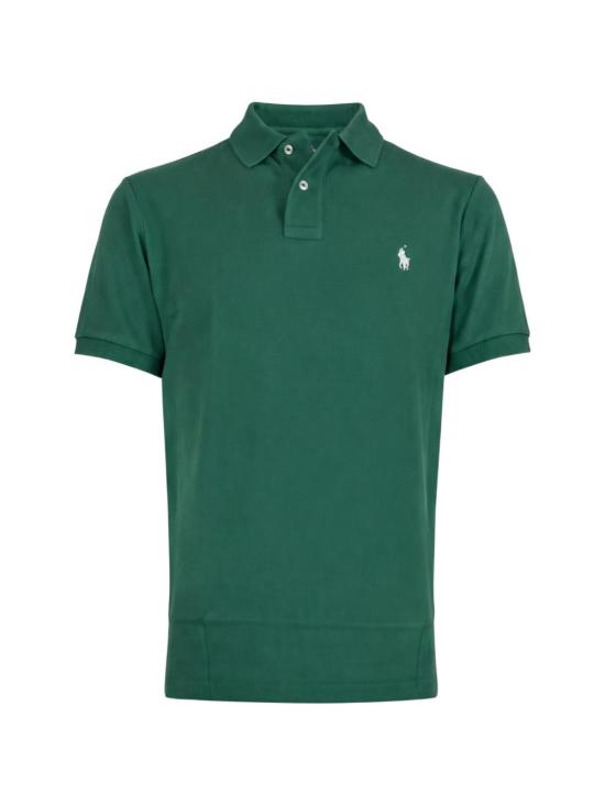 26SS 랄프 로렌 폴로 티셔츠 710680784427 ANTIQUE GREEN CREAM PP - RALPH LAUREN