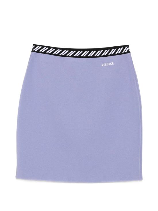 26FW 베르사체 숏 스커트 10257681A18356 1LK20 Viola