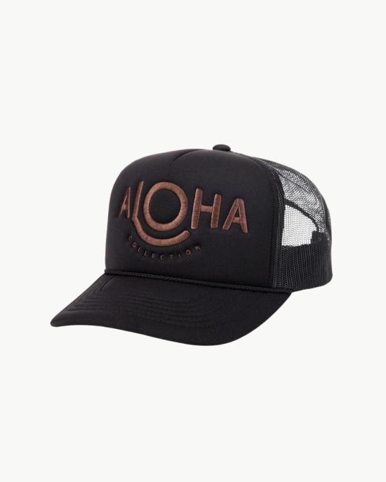  Aloha 볼캡 알로하 트러커 햇 토피/블랙