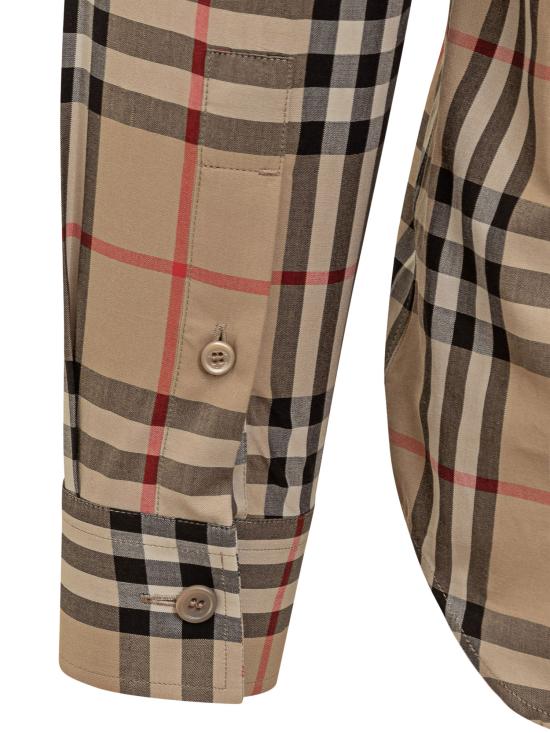 26FW 버버리 체크 코튼 셔츠 8070577 A7028 - BURBERRY
