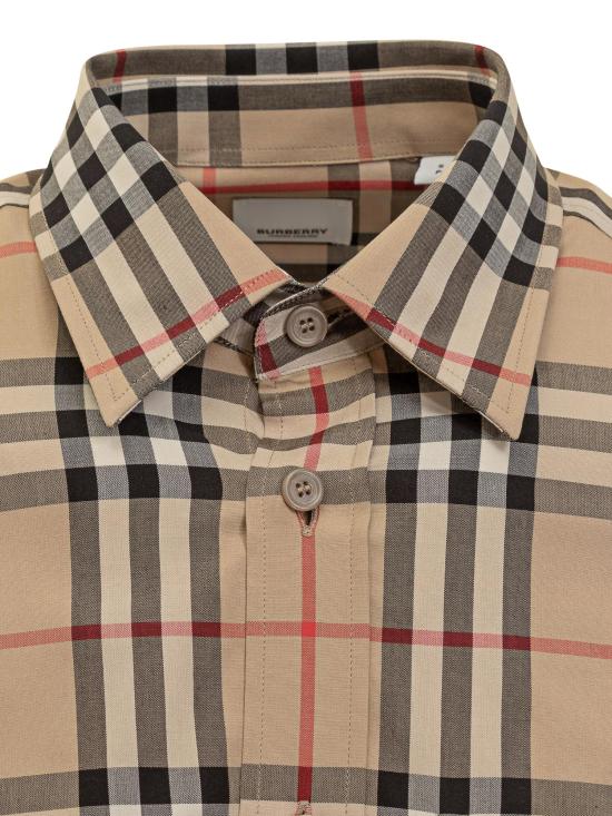 26FW 버버리 체크 코튼 셔츠 8070577 A7028 - BURBERRY