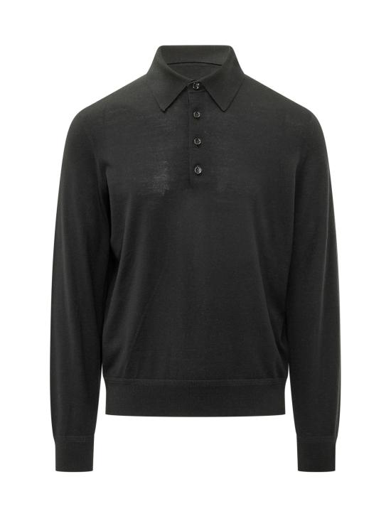26FW 톰포드 폴로 티셔츠 KPL053YMW103 NAA BLACK