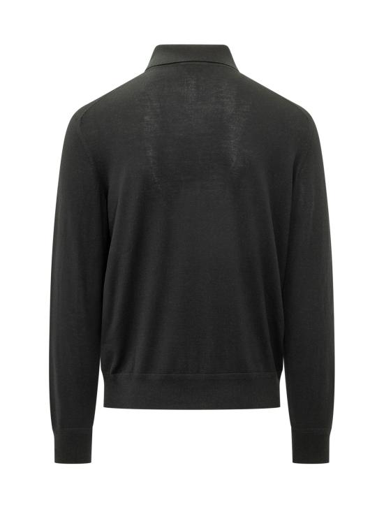 26FW 톰포드 폴로 티셔츠 KPL053YMW103 NAA BLACK - TOMFORD
