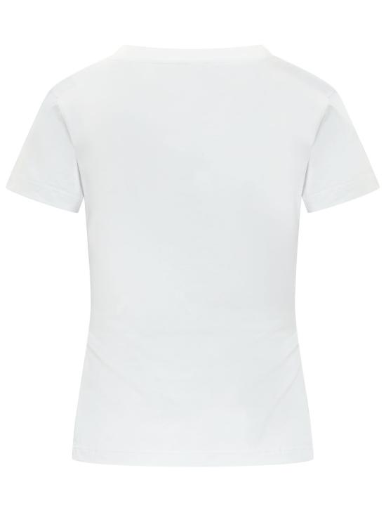26FW 가니 반팔 티셔츠 A1050258 151 BRIGHT WHITE - GANNI
