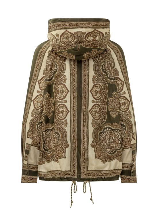 26FW 짐머만 블라우스 8786TSS263 OLP OLIVE PAISLEY - ZIMMERMANN