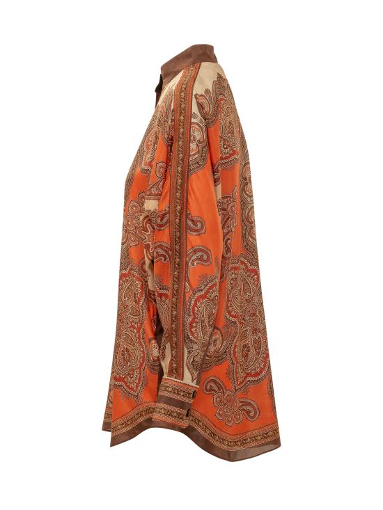 26FW 짐머만 블라우스 1499TSS263 TAPA TANGERINE PAISLEY - ZIMMERMANN