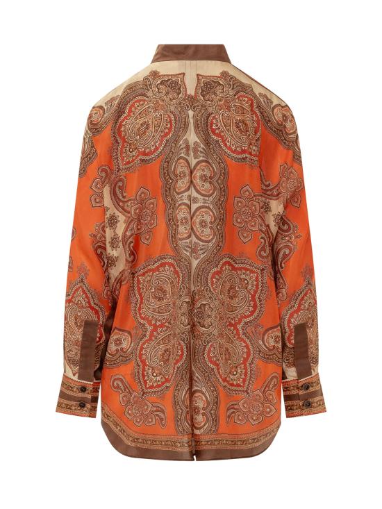 26FW 짐머만 블라우스 1499TSS263 TAPA TANGERINE PAISLEY - ZIMMERMANN