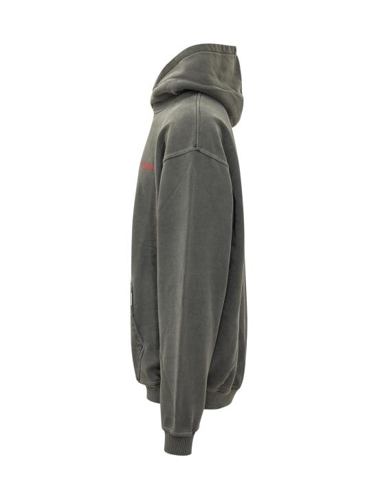 26FW 리프레젠트 후드 티셔츠 OCM41113 02 WASHED BLACK - REPRESENT