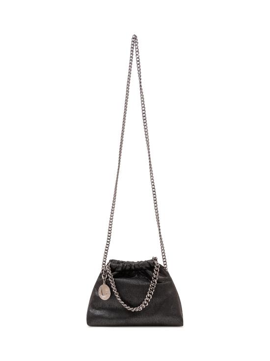 26FW 스텔라 맥카트니 팔라벨라 드로스트링 숄더백 7B0144W9132 1000 BLACK - STELLA MCCARTNEY