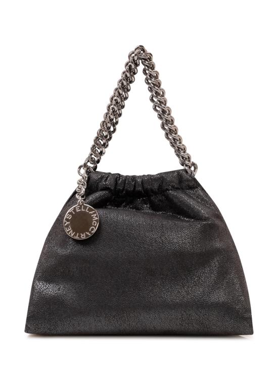 26FW 스텔라 맥카트니 팔라벨라 드로스트링 숄더백 7B0144W9132 1000 BLACK