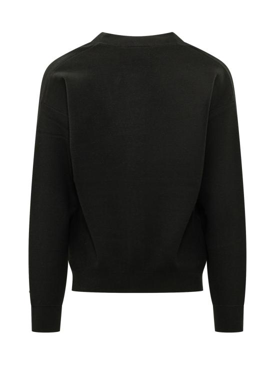 26FW 드롤드무슈 가디건 PERMCA123WO007 BL BLACK - DROLE DE MONSIEUR