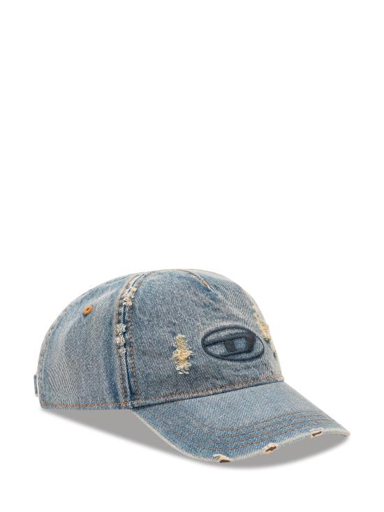 26FW 디젤 볼캡 A215410IHCB 01 DENIM - DIESEL