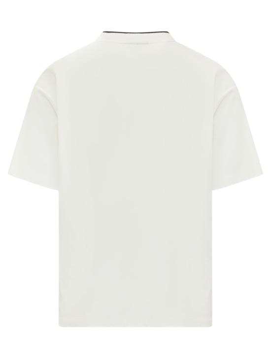 26FW 드롤드무슈 반팔 티셔츠 LTS332CO002 OW OFF WHITE - DROLE DE MONSIEUR