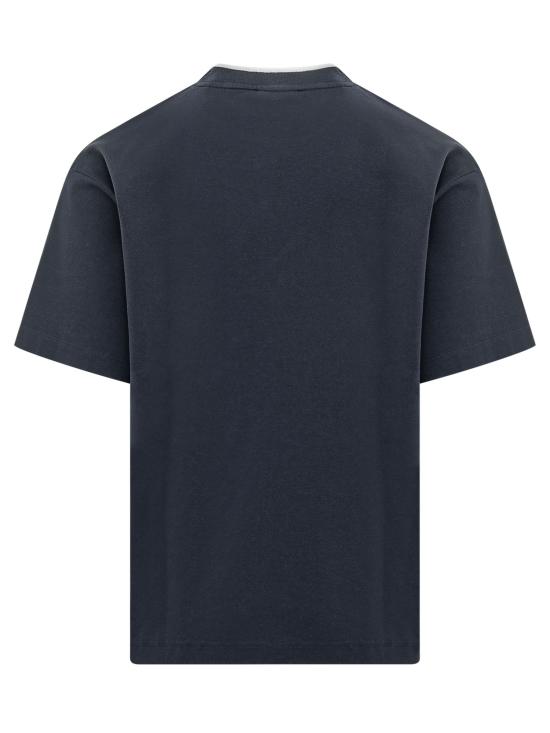 26FW 드롤드무슈 반팔 티셔츠 LTS332CO002 NY NAVY - DROLE DE MONSIEUR