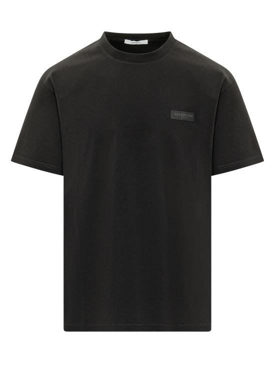 26FW 지방시 반팔 티셔츠 BM71NK3YSJ 001 BLACK