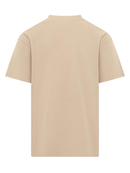 26FW 지방시 맥시 로고 코튼 티셔츠 BM71NK3YRS 259 ARMY BEIGE - GIVENCHY