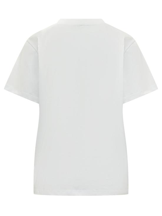 26FW 가니 반팔 티셔츠 T4004 151 BRIGTH WHITE - GANNI