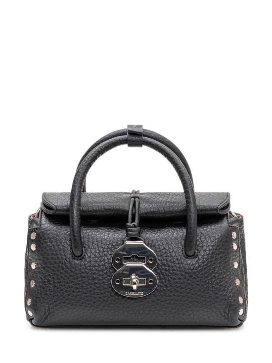 26FW 자넬라토 토트백 0687501120000B Z0001 BLACK NERO
