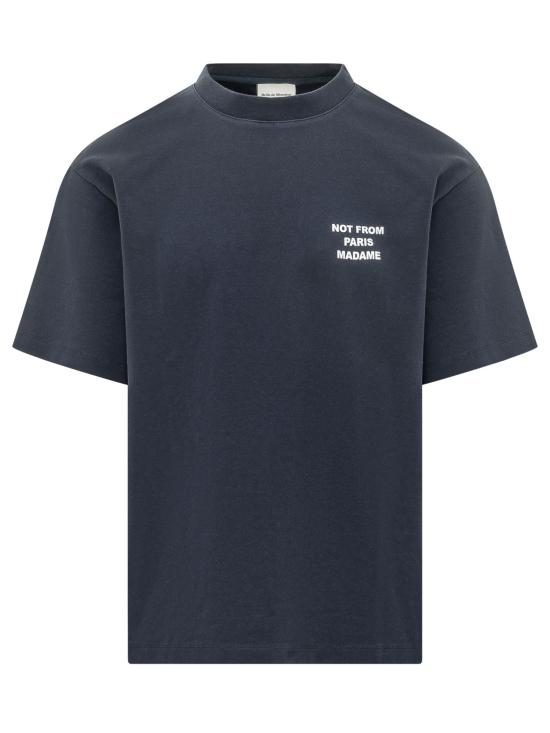 26FW 드롤드무슈 반팔 티셔츠 PERMTS203CO002 NY NAVY