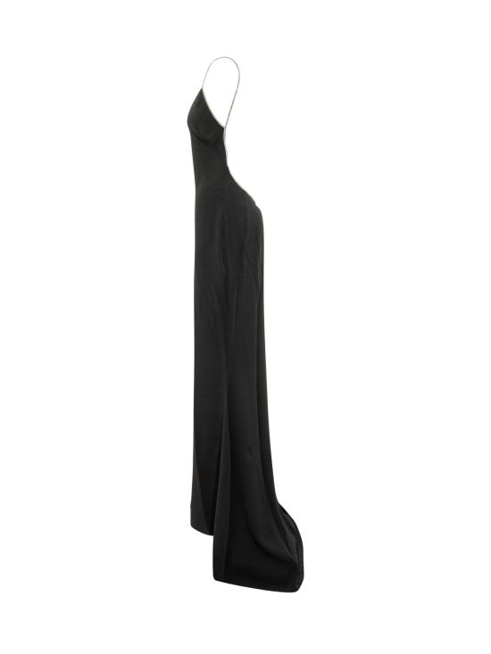 26FW 톰포드 롱 원피스 AB3697SDE539 NTN BLACK CRYSTAL - TOMFORD