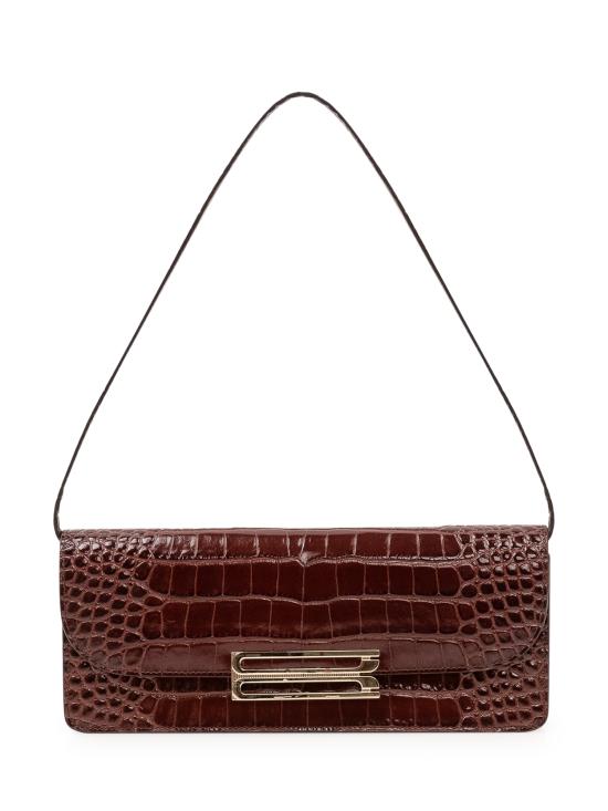 26FW 빅토리아 베컴 클러치/파우치 B326AAC007573A 709 DARK BROWN - VICTORIA BECKHAM