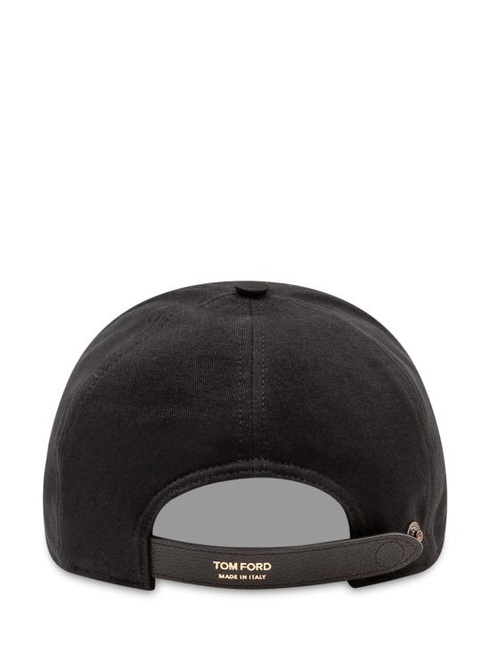 26FW 톰포드 볼캡 MH005TCN061G NAA BLACK - TOMFORD