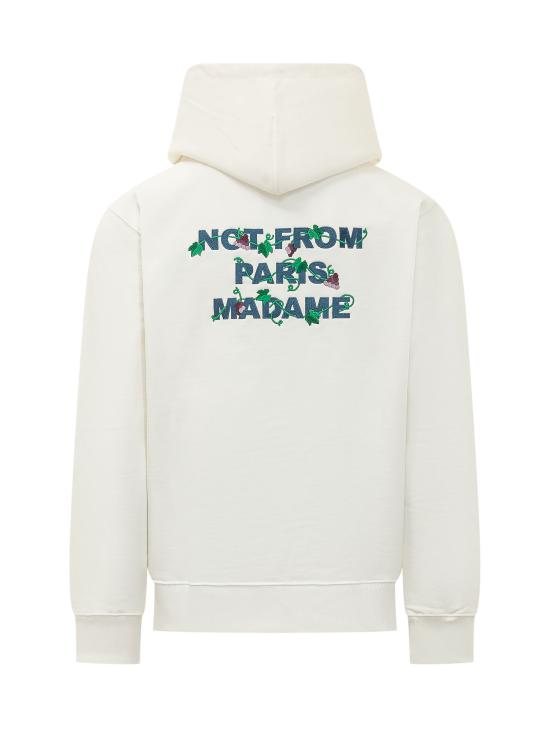 26FW 드롤드무슈 후드 티셔츠 LHO208CO127 OW OFF WHITE - DROLE DE MONSIEUR