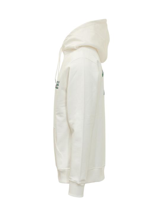 26FW 드롤드무슈 후드 티셔츠 LHO208CO127 OW OFF WHITE - DROLE DE MONSIEUR