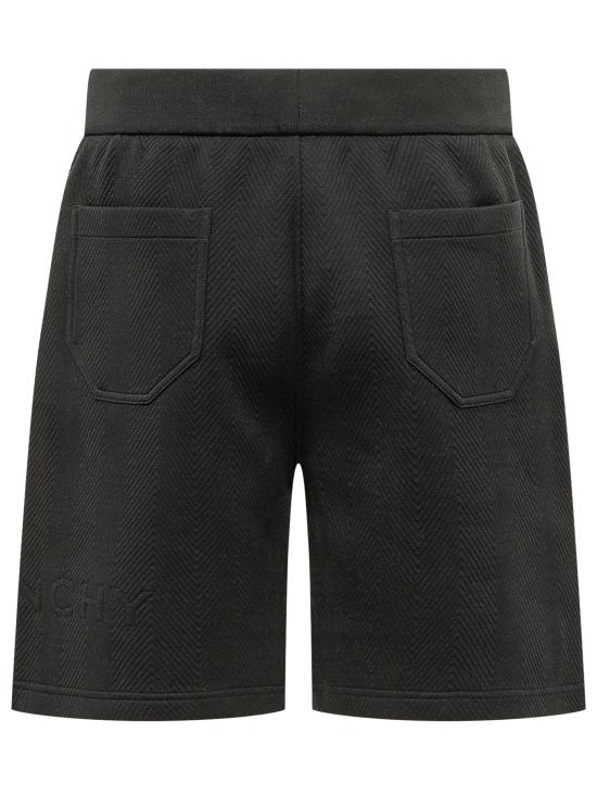 26FW 지방시 숏팬츠 BM51SA3YT9 001 BLACK - GIVENCHY