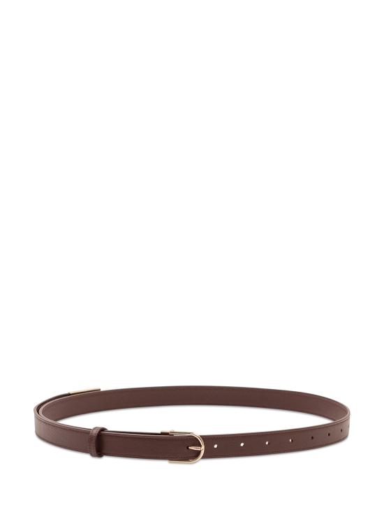 26FW 빅토리아 베컴 레귤러 벨트 B226AAC007525A BURGUNDY DARK BURGUNDY