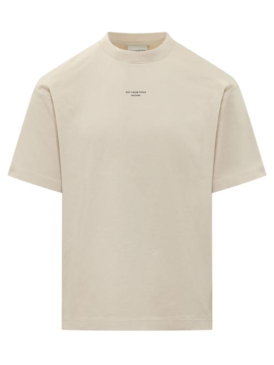 26FW 드롤드무슈 반팔 티셔츠 PERMTS202CO002 MT MASTIC