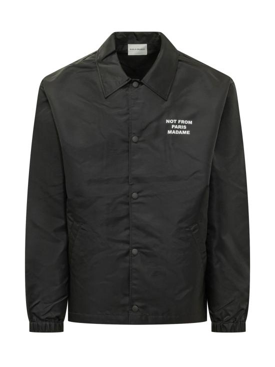 26FW 드롤드무슈 봄버 자켓 PERMJT183PA014 BL BLACK