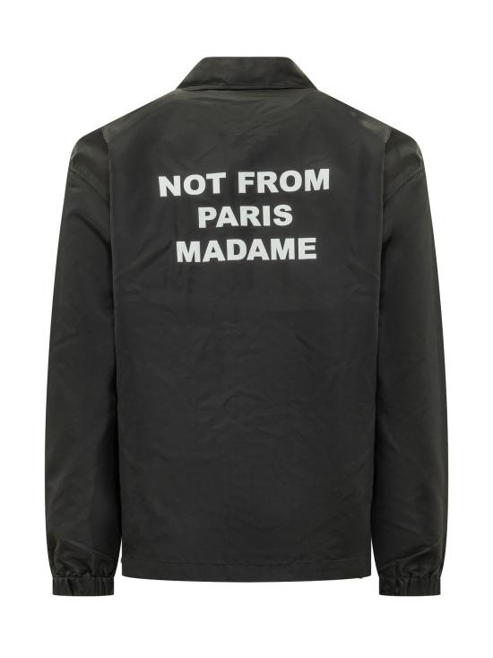 26FW 드롤드무슈 봄버 자켓 PERMJT183PA014 BL BLACK - DROLE DE MONSIEUR