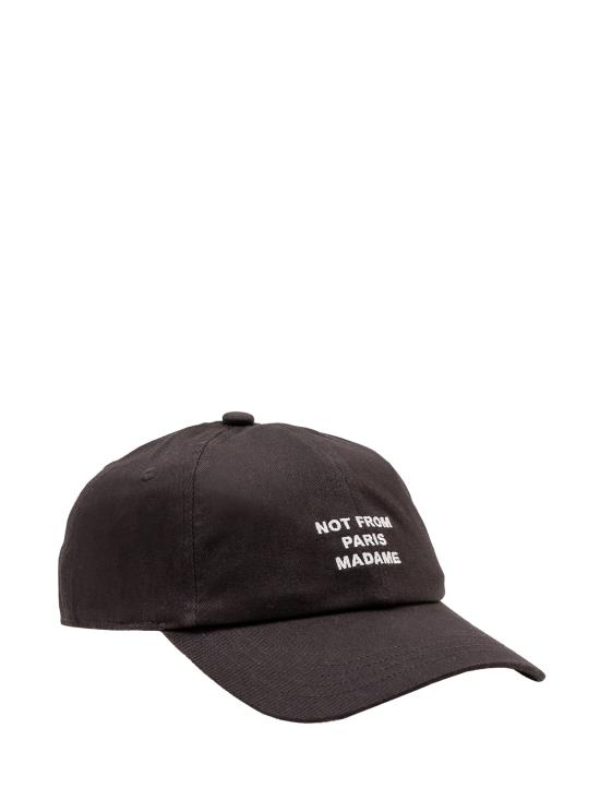 26FW 드롤드무슈 볼캡 PERMCP151CO138 BL BLACK - DROLE DE MONSIEUR