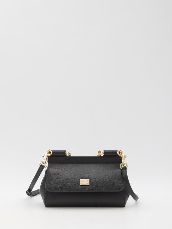 26FW 돌체앤가바나 SICILY 시실리 스몰 핸드백 BB7116 BLACK
