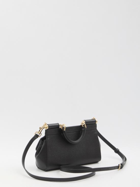 26FW 돌체앤가바나 SICILY 시실리 스몰 핸드백 BB7116 BLACK - DOLCE & GABBANA