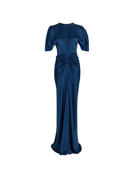 26FW 빅토리아 베컴 롱 원피스 1226WDR007004A OCEAN Blu