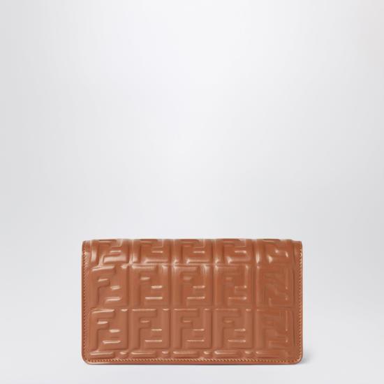 26FW 펜디 바게트 체인 지갑 8M0498AAJD Brown - FENDI