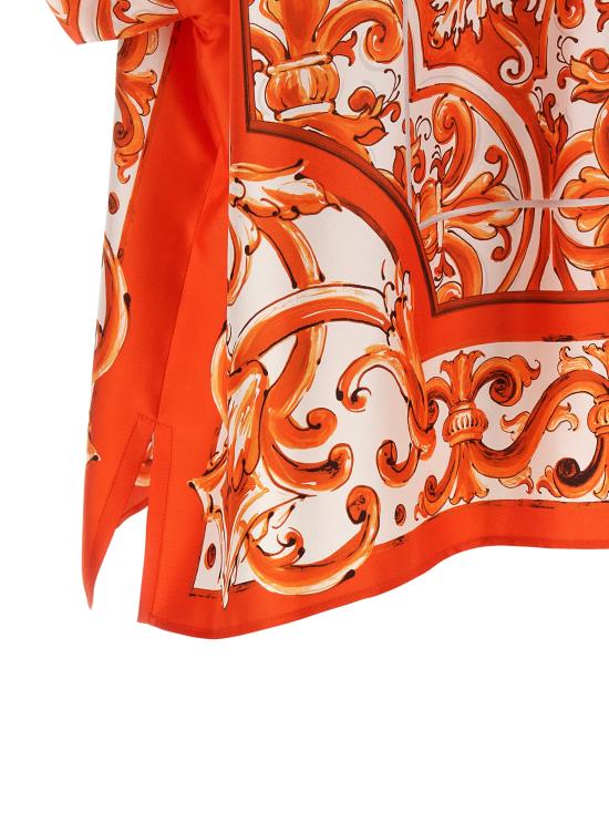 26FW 돌체앤가바나 블라우스 F5T52TGDDRES9000 Orange - DOLCE & GABBANA