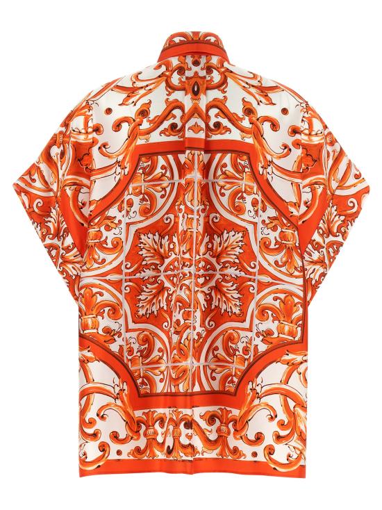 26FW 돌체앤가바나 블라우스 F5T52TGDDRES9000 Orange - DOLCE & GABBANA