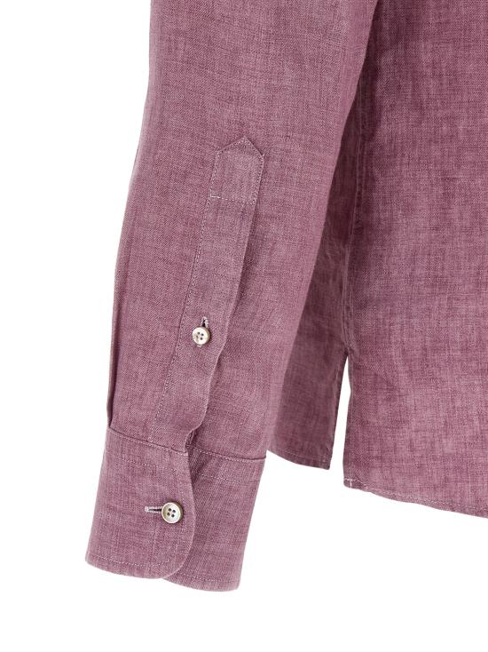 26SS 에르메네질도제냐 폴로 티셔츠 UHX51A3SRF13662 Pink - ERMENEGILDO ZEGNA
