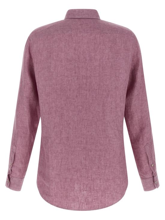 26SS 에르메네질도제냐 폴로 티셔츠 UHX51A3SRF13662 Pink - ERMENEGILDO ZEGNA