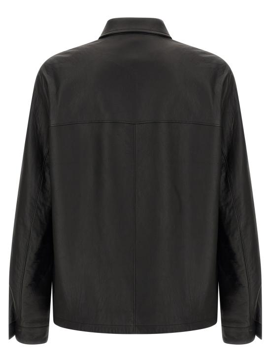 26FW 프라다 가죽 자켓 UPW615SOOO19WCF0002 Black - PRADA