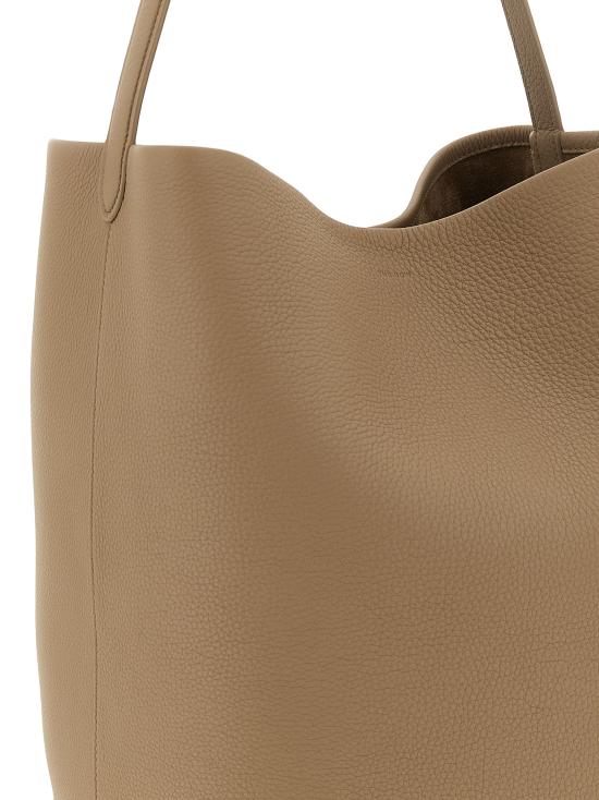 26FW 더로우 라지 N/S 파크 토트백 레더 W1273L129DAT Beige - THE ROW