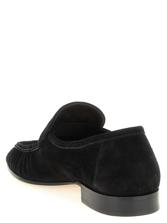 26FW 더로우 소프트 모카신 투 F2170L805BLK Black - THE ROW